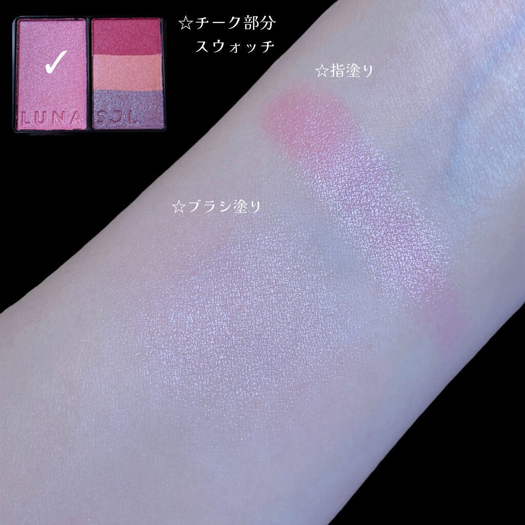 フュージングカラーパレット/LUNASOL/アイシャドウパレットを使ったクチコミ(5枚目)
