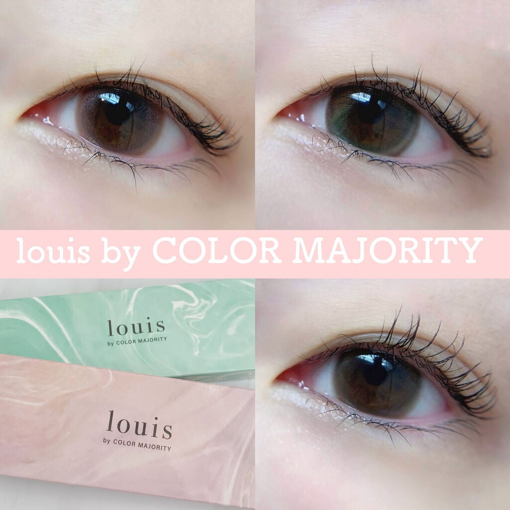 ルイ バイ カラーマジョリティー /louis by COLOR MAJORITY/カラーコンタクトレンズを使ったクチコミ(1枚目)