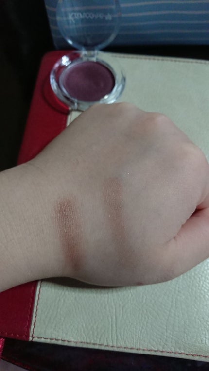 カンコレ クリームアイシャドウ/DAISO/ジェル・クリームアイシャドウを使ったクチコミ(2枚目)