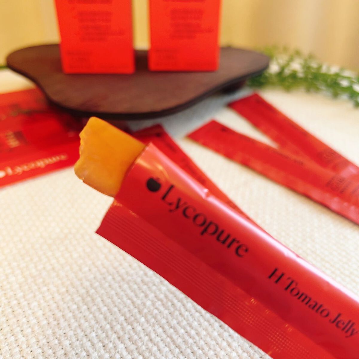 H トマトゼリー/リコピュア/健康サプリメントを使ったクチコミ（2枚目）