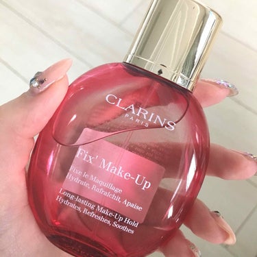 フィックス メイクアップ/CLARINS/ミスト状化粧水を使ったクチコミ（1枚目）