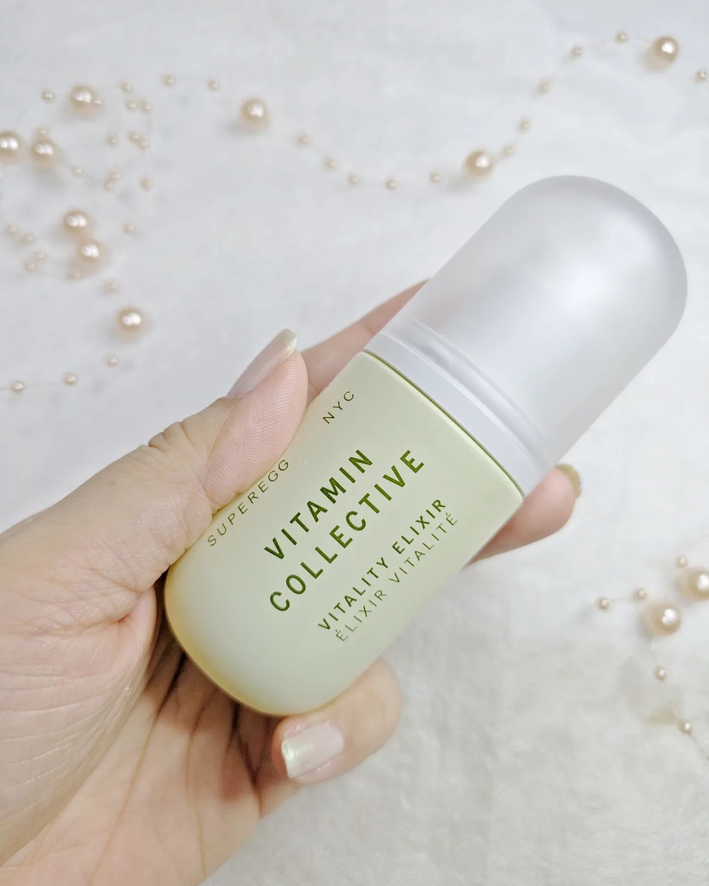 ビタミン コレクティブ バイタリティ エリクサー/SUPEREGG /美容液を使ったクチコミ（2枚目）