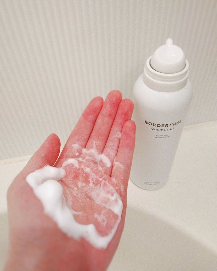 ホイップフォームフェイシャルウォッシュ/BORDER FREE cosmetics/洗顔フォームを使ったクチコミ(4枚目)