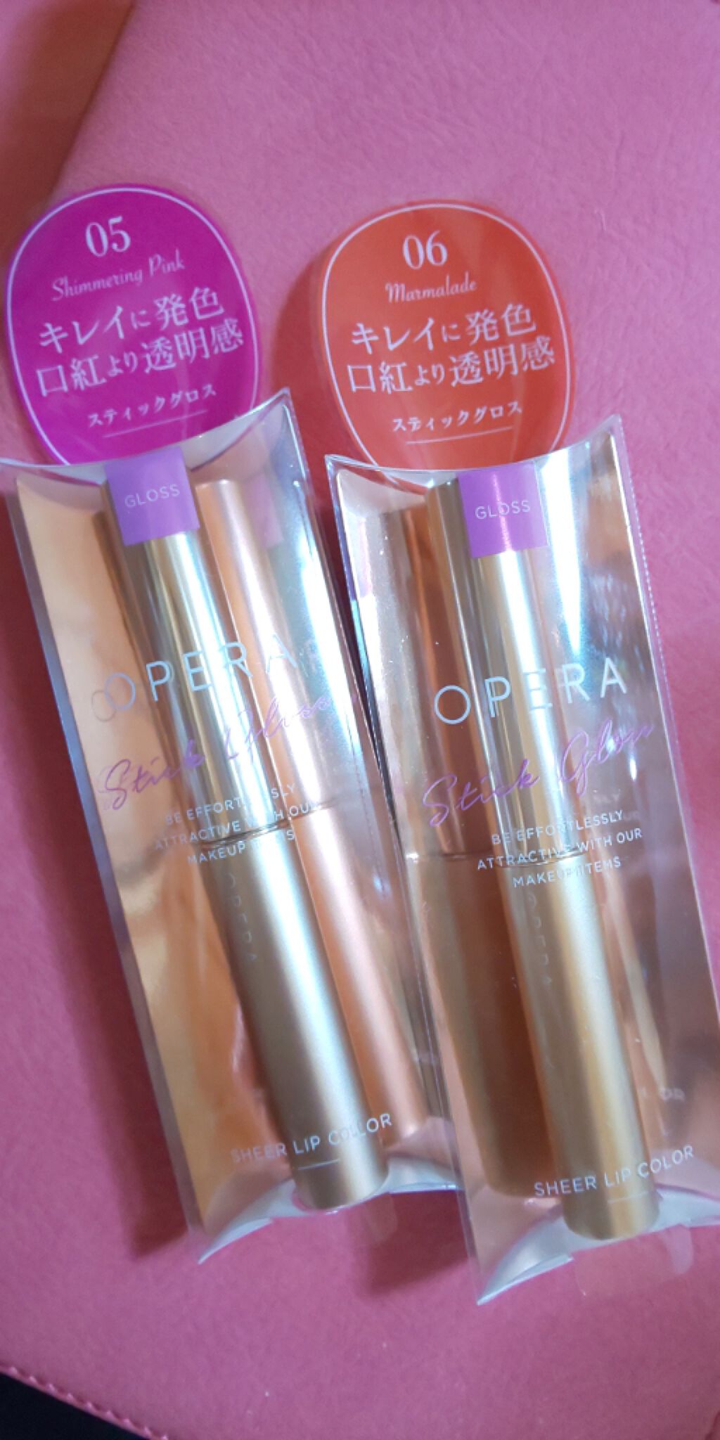 オペラ シアーリップカラー RN/OPERA/リップグロスを使ったクチコミ(1枚目)