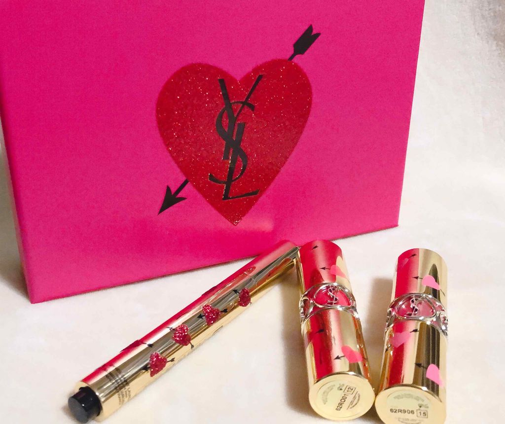 ルージュ ヴォリュプテ シャイン/YVES SAINT LAURENT BEAUTE/口紅を使ったクチコミ(1枚目)