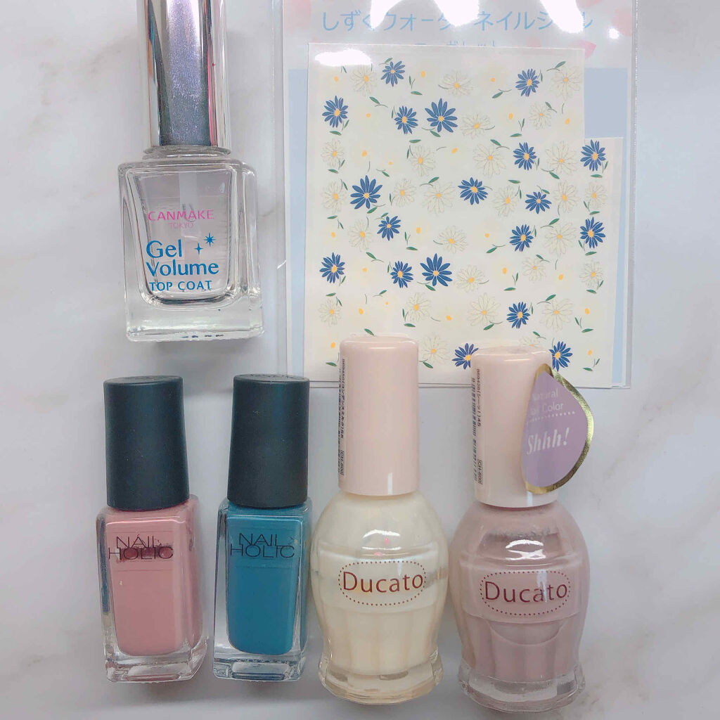 ジェルボリュームトップコート/キャンメイク/ネイルトップコートを使ったクチコミ（2枚目）