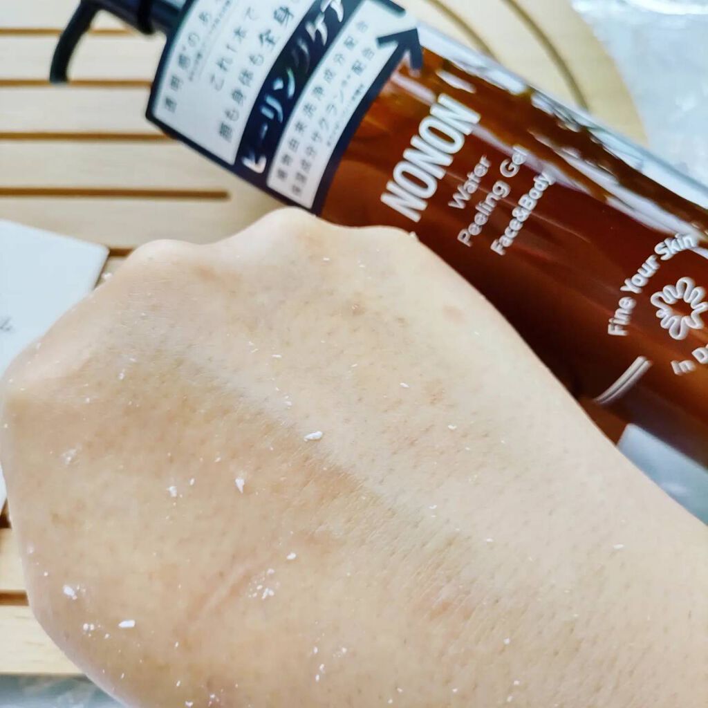 全身角質クリアゲル/NONON(ノンノン)/ピーリングを使ったクチコミ（2枚目）