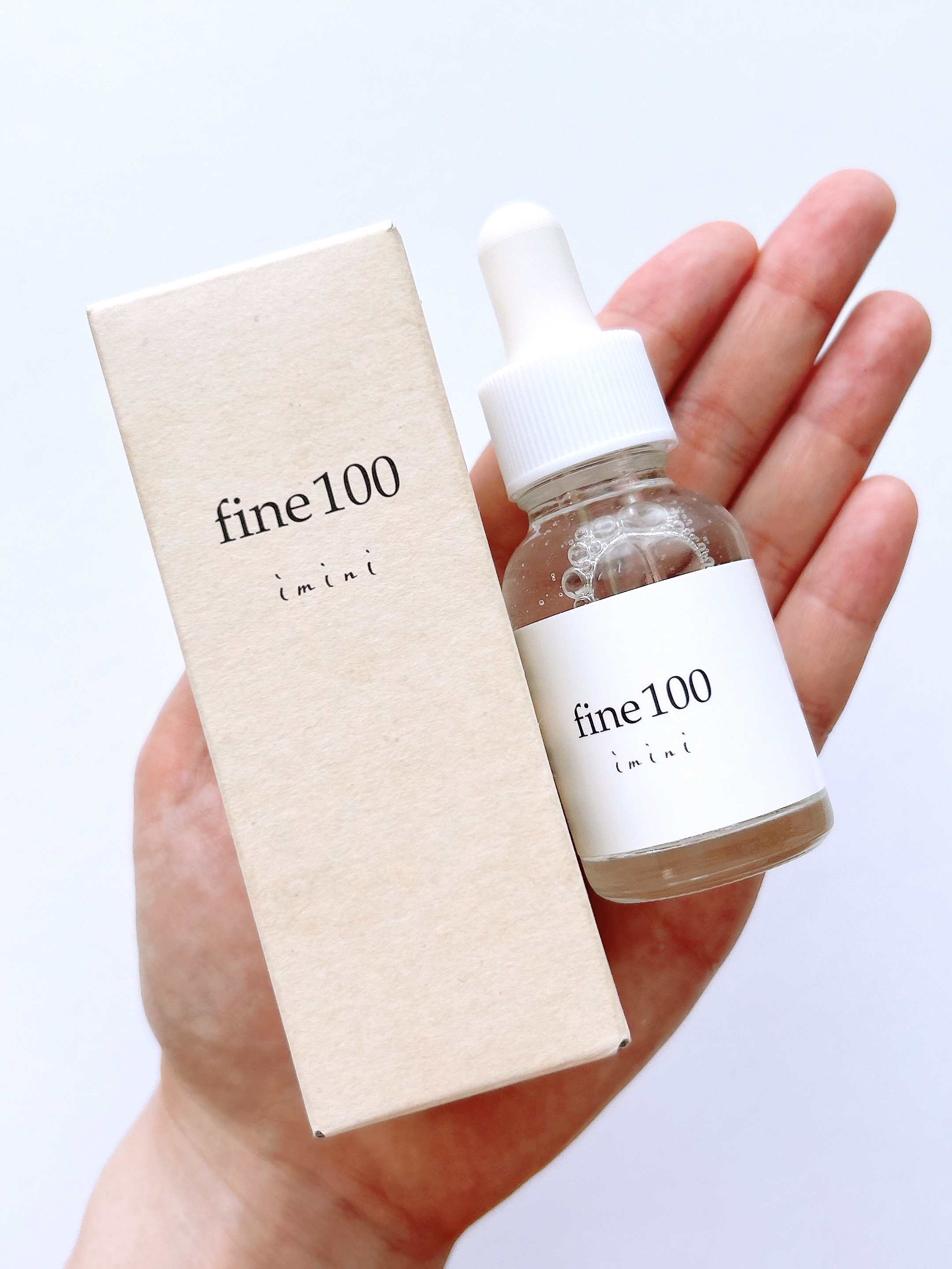 ファイン100/imini/美容液を使ったクチコミ（2枚目）