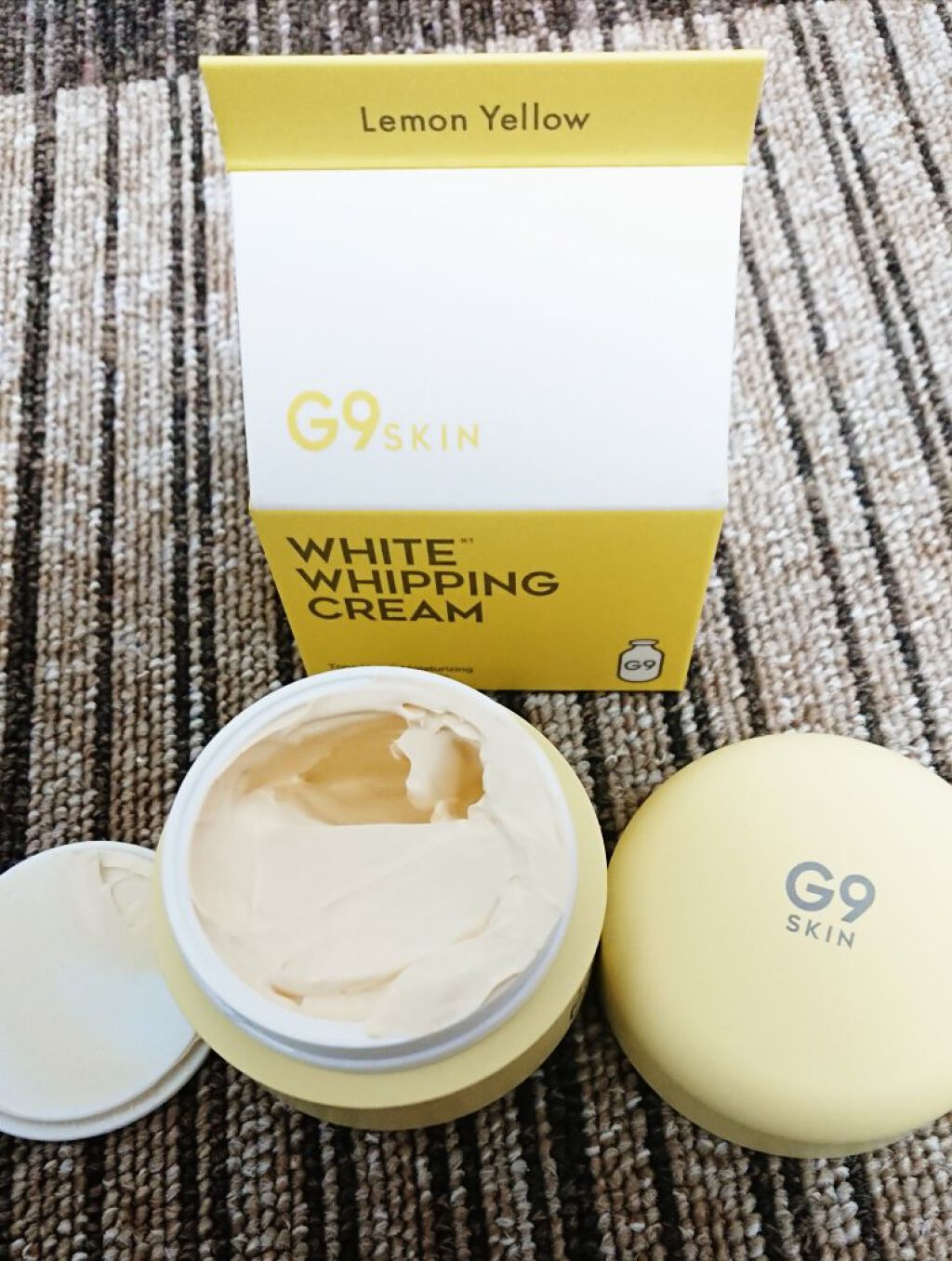 WHITE WHIPPING CREAM(ウユクリーム)/G9SKIN/化粧下地を使ったクチコミ(2枚目)