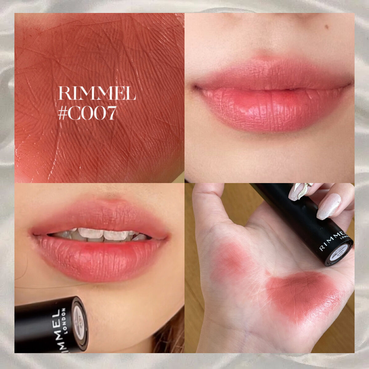 ラスティング フィニッシュ オイルモイスト ティント C C007/リンメル ロンドン/リップティントを使ったクチコミ（1枚目）