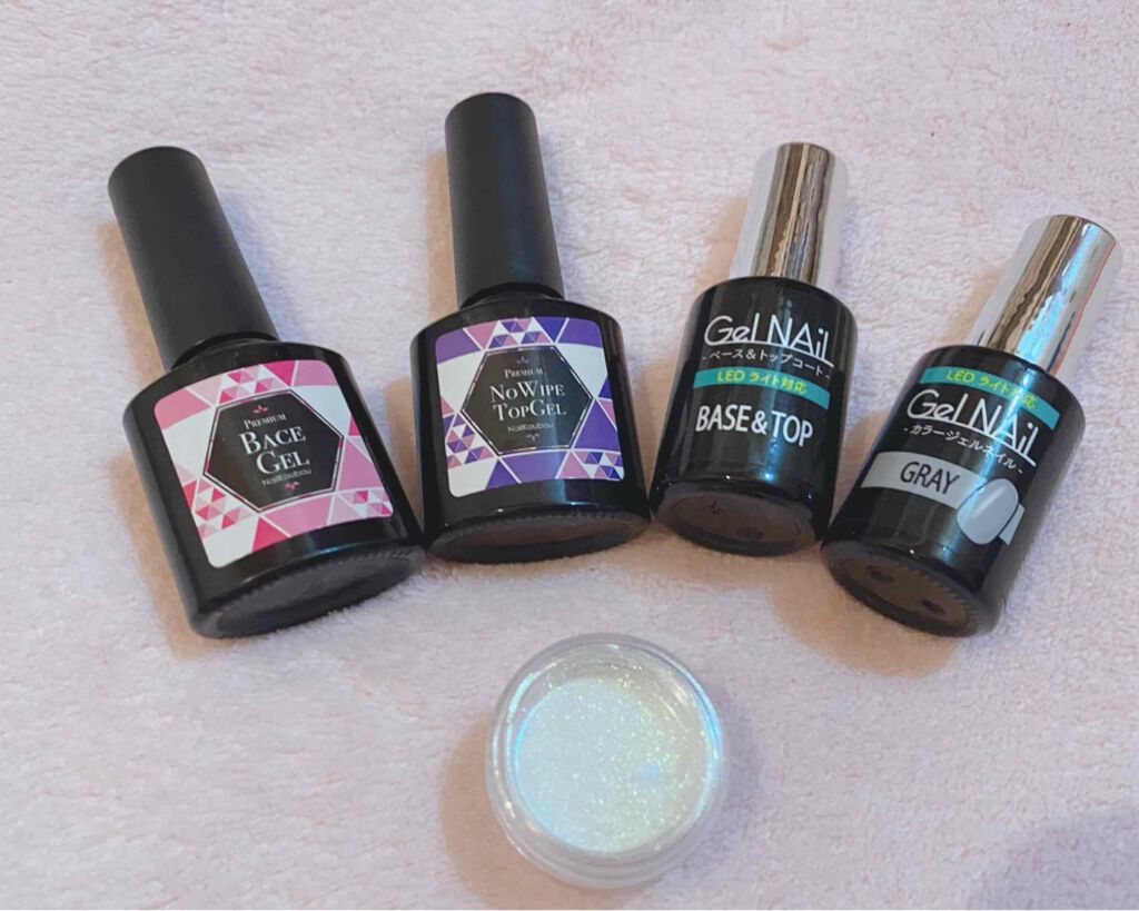 ジェルネイル（ライト対応）/セリア/ジェルネイルを使ったクチコミ（2枚目）