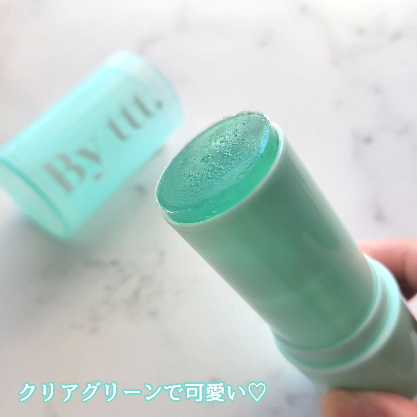 クリアサンスティック/By ttt./日焼け止めスティックを使ったクチコミ(2枚目)