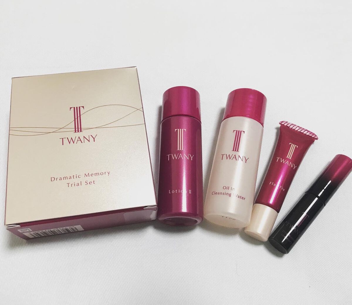 ドラマティックメモリー トライアルセット/TWANY/トライアルキットを使ったクチコミ（1枚目）