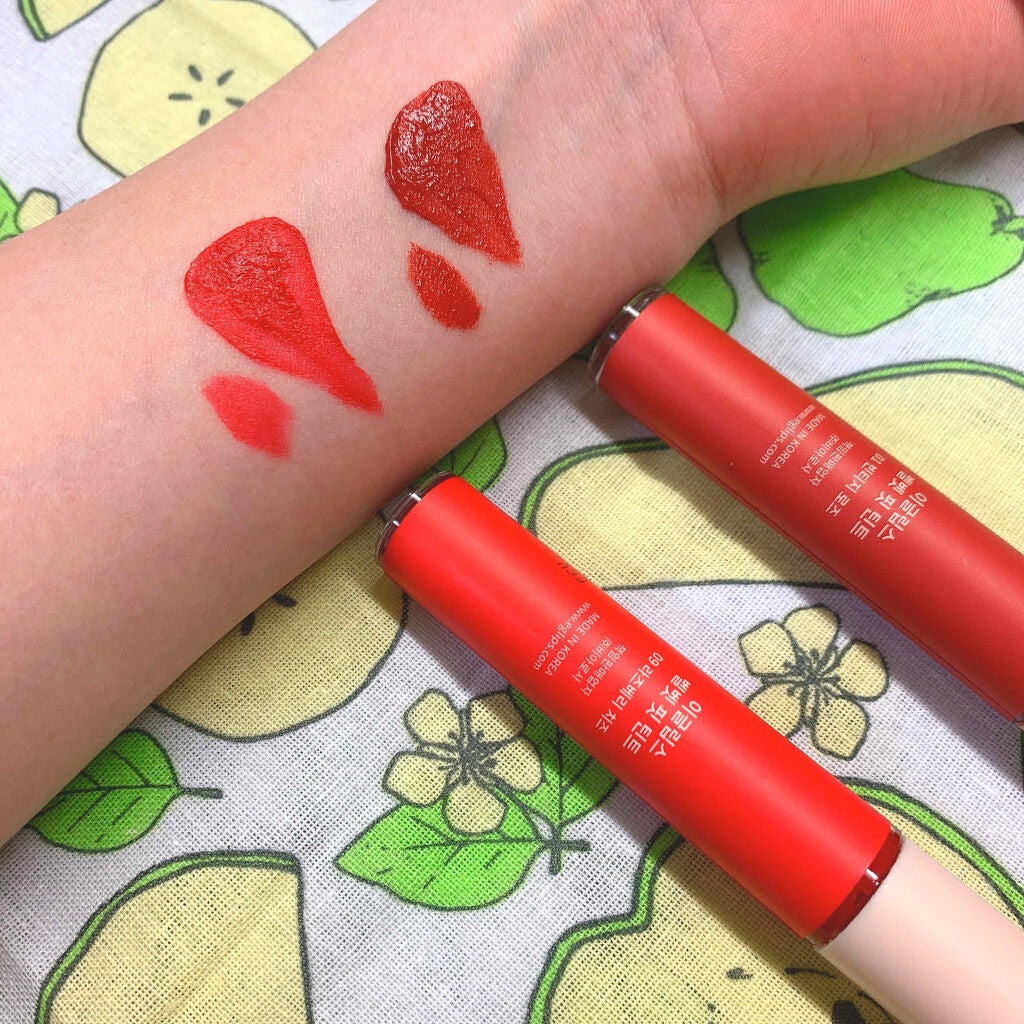 イーグリップス ベルベットフィットティント/EGLIPS/リップティントを使ったクチコミ(2枚目)