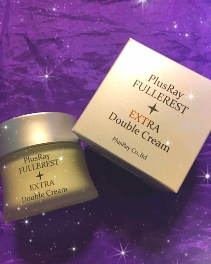 フラーレストエクストラダブルクリーム/PlusRay/フェイスクリームを使ったクチコミ(1枚目)