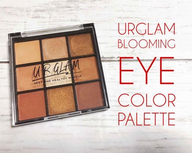 UR GLAM　BLOOMING EYE COLOR PALETTE/U R GLAM/パウダーアイシャドウを使ったクチコミ（1枚目）