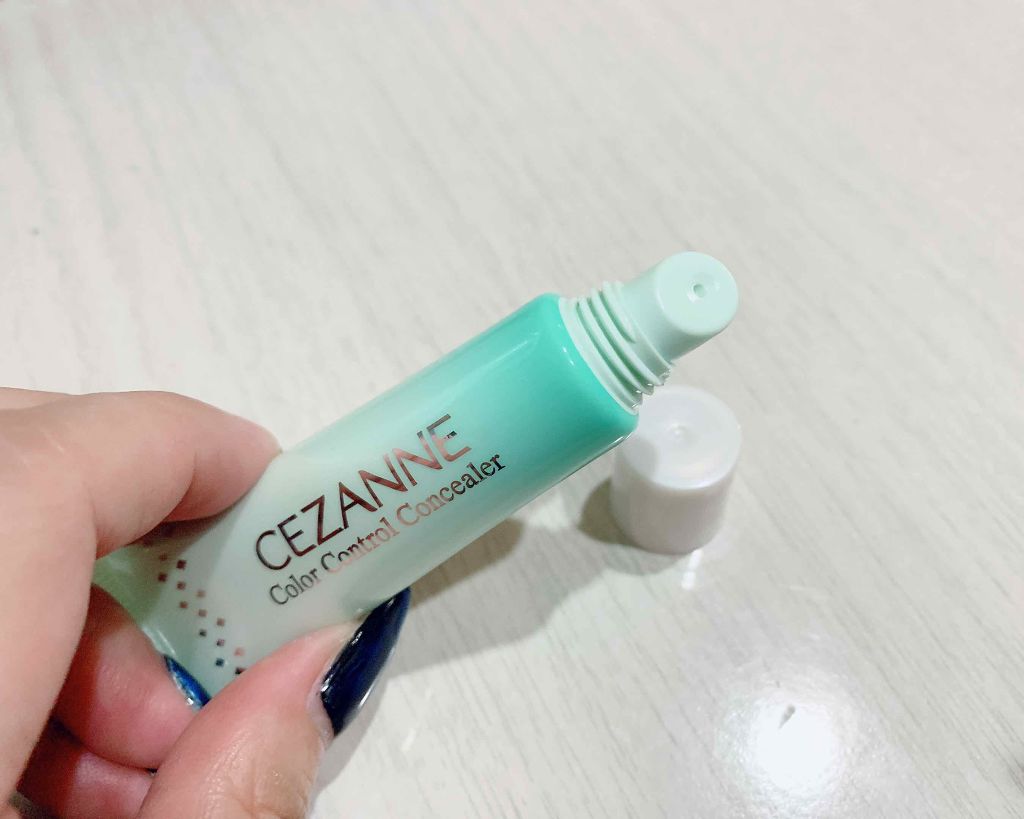 赤み補正コンシーラー/CEZANNE/クリームコンシーラーを使ったクチコミ(3枚目)