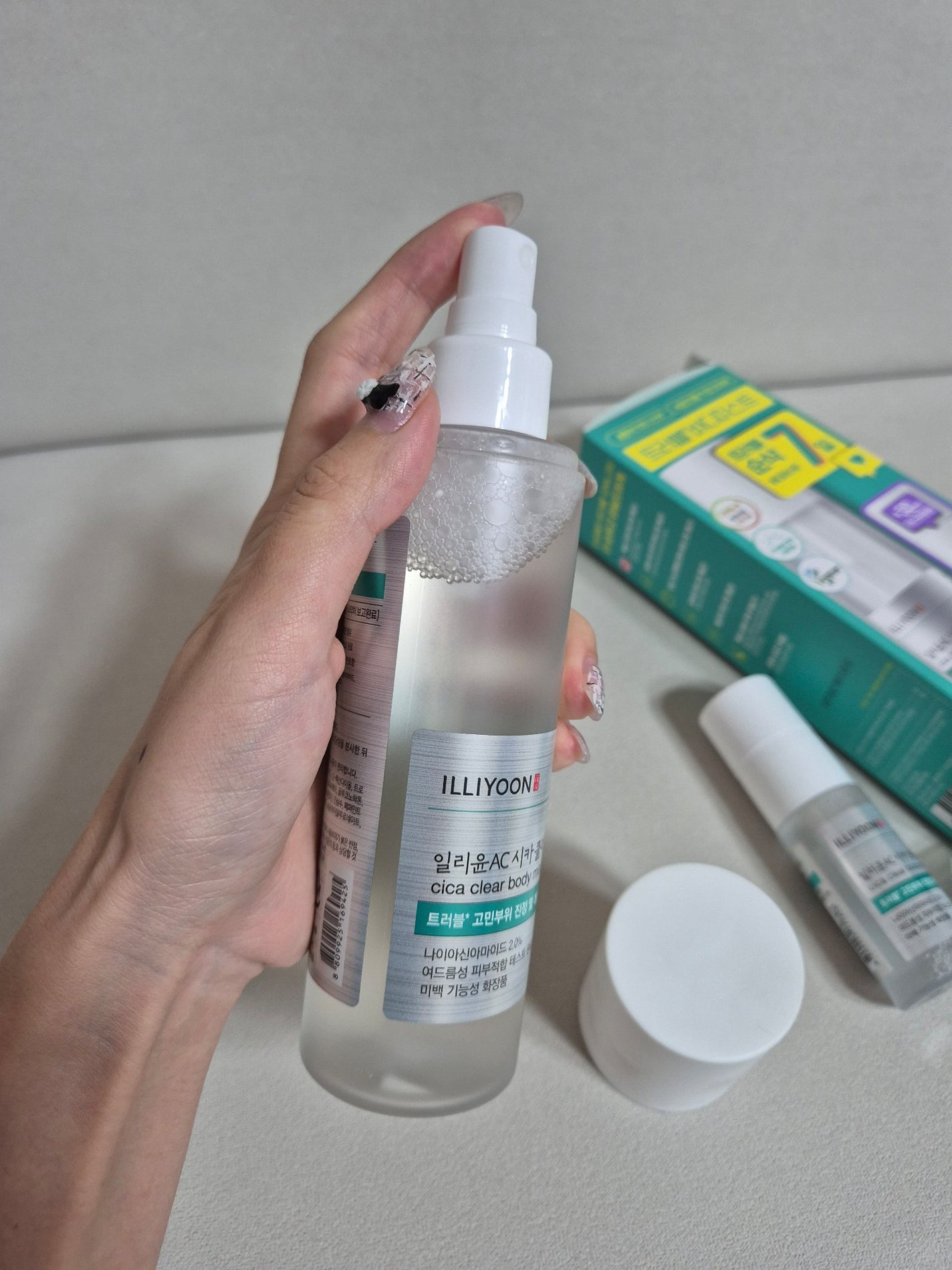 トラブルボディミスト/ILLIYOON/ボディローションを使ったクチコミ(3枚目)