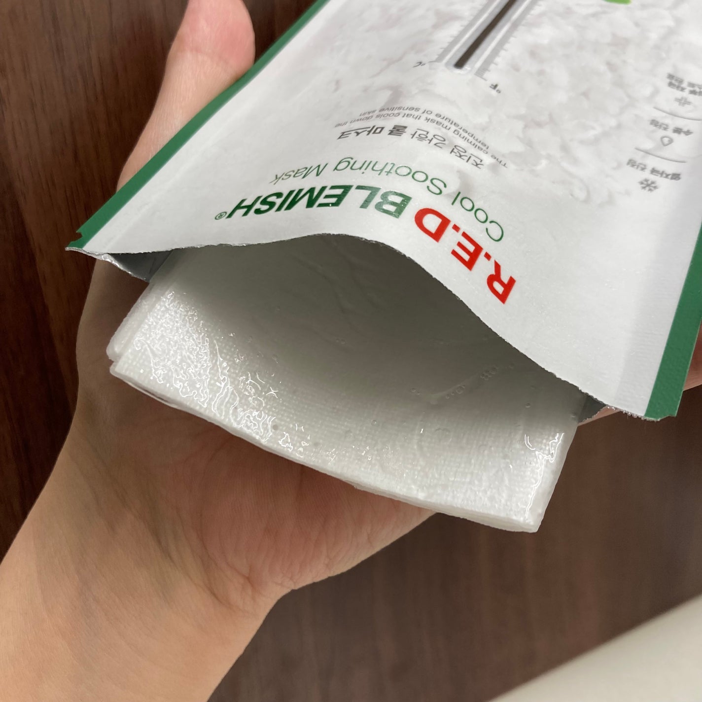 レッドブレミッシュ クールスージングマスク/Dr.G/シートマスク・パックを使ったクチコミ(4枚目)