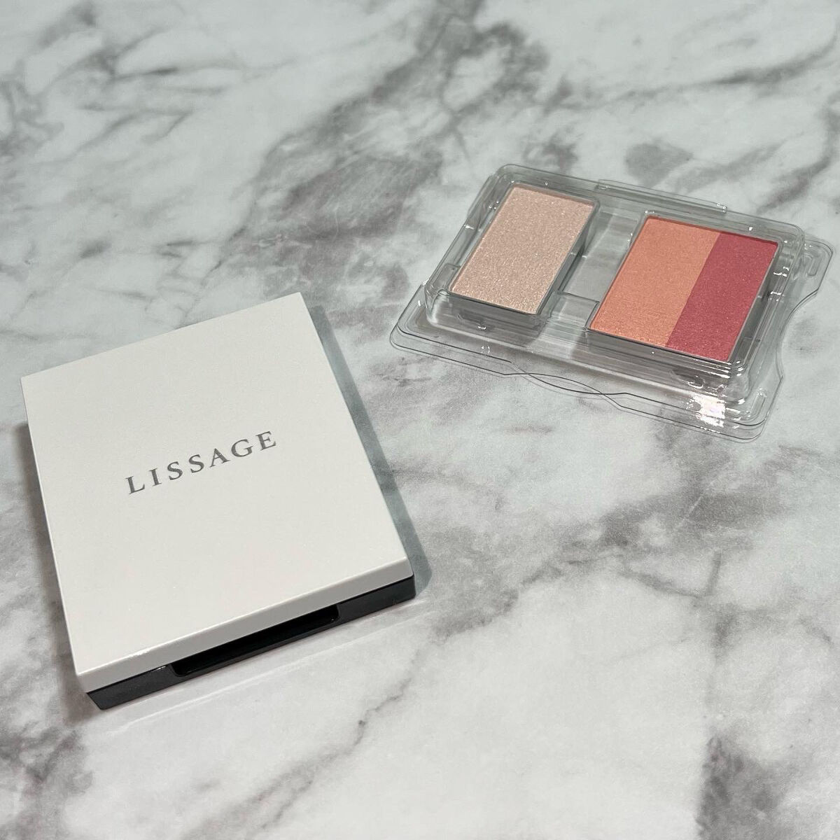 スキンフィットチーク/リサージ/パウダーチークを使ったクチコミ（2枚目）