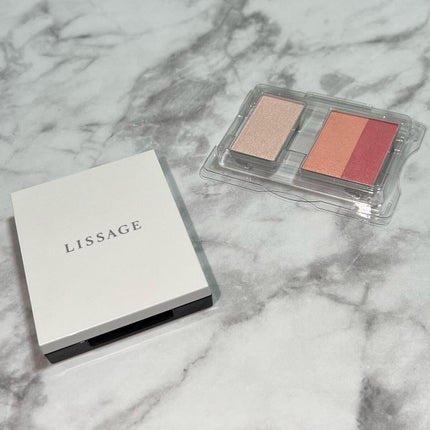 スキンフィットチーク/リサージ/パウダーチークを使ったクチコミ(2枚目)