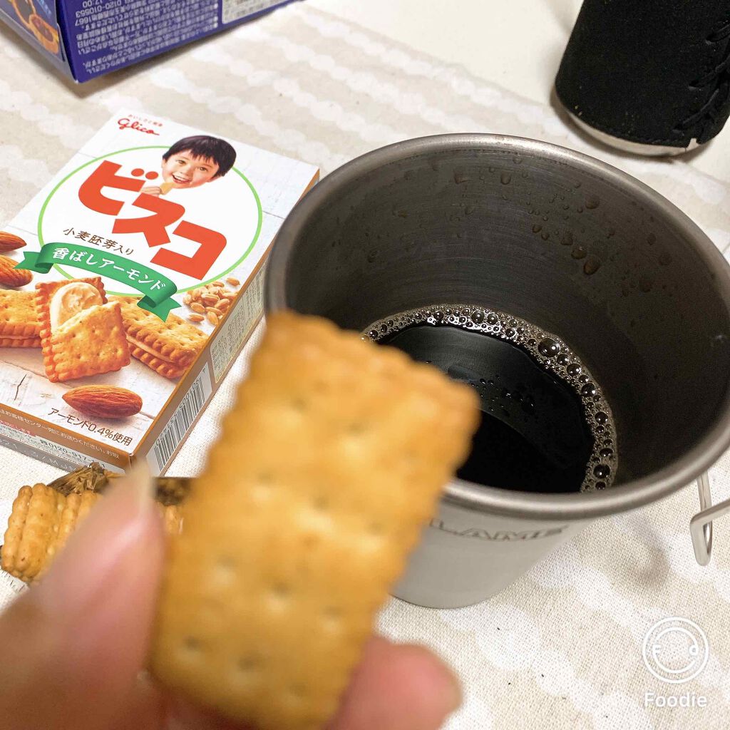 ビスコ・小麦麦芽入りクリームサンドクラッカー/グリコ/食品を使ったクチコミ（2枚目）