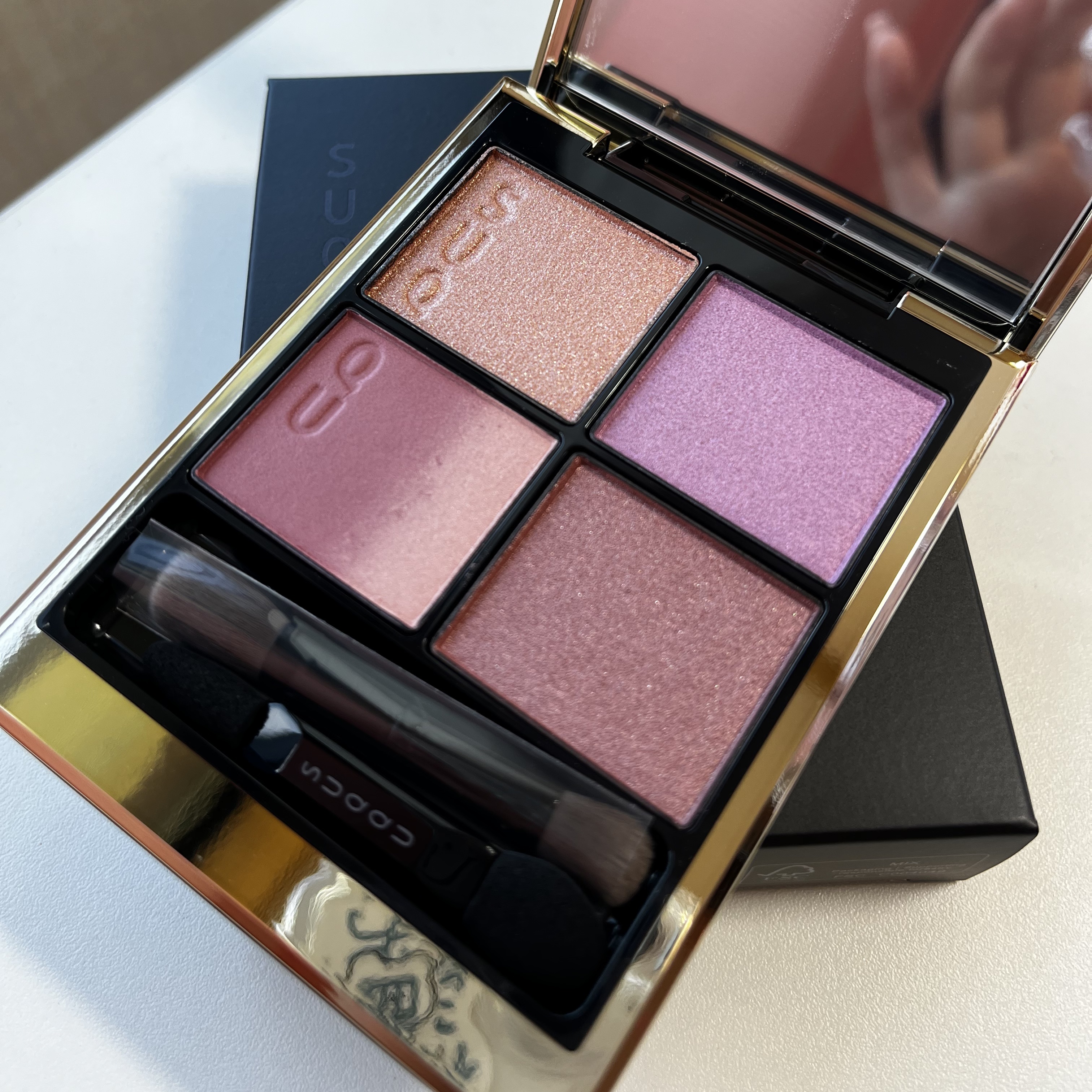 シグニチャー カラー アイズ/SUQQU/アイシャドウパレットを使ったクチコミ（2枚目）