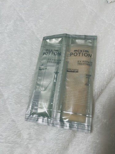 リペアシャンプー/ヘアトリートメント トリートメント 詰替350g/mixim POTION/シャンプー・コンディショナーを使ったクチコミ（2枚目）