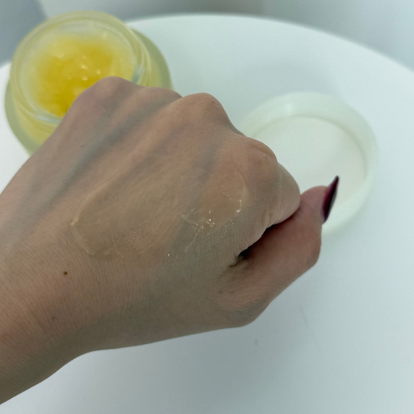 月光ゆず睡眠パック/HANYUL(ハンユル)/フェイスクリームを使ったクチコミ(4枚目)