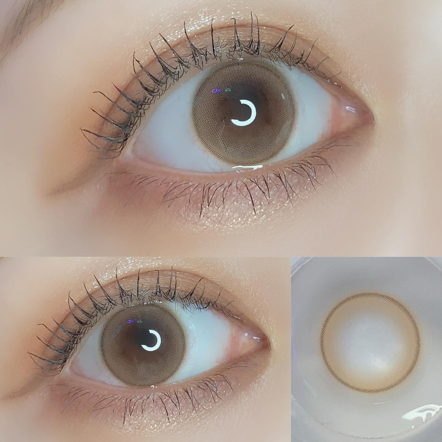 pui @カラコンオタク on LIPS 「˗ˏˋ極細フチ優しげないふんわりカラコンˎˊ˗𓂃𓂃𓂃𓂃𓂃𓂃𓂃𓂃..」(3枚目)