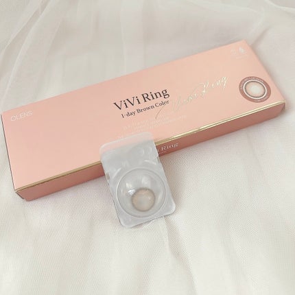 ViVi Ring 1day/OLENS/ワンデー(1DAY)カラコンを使ったクチコミ(2枚目)