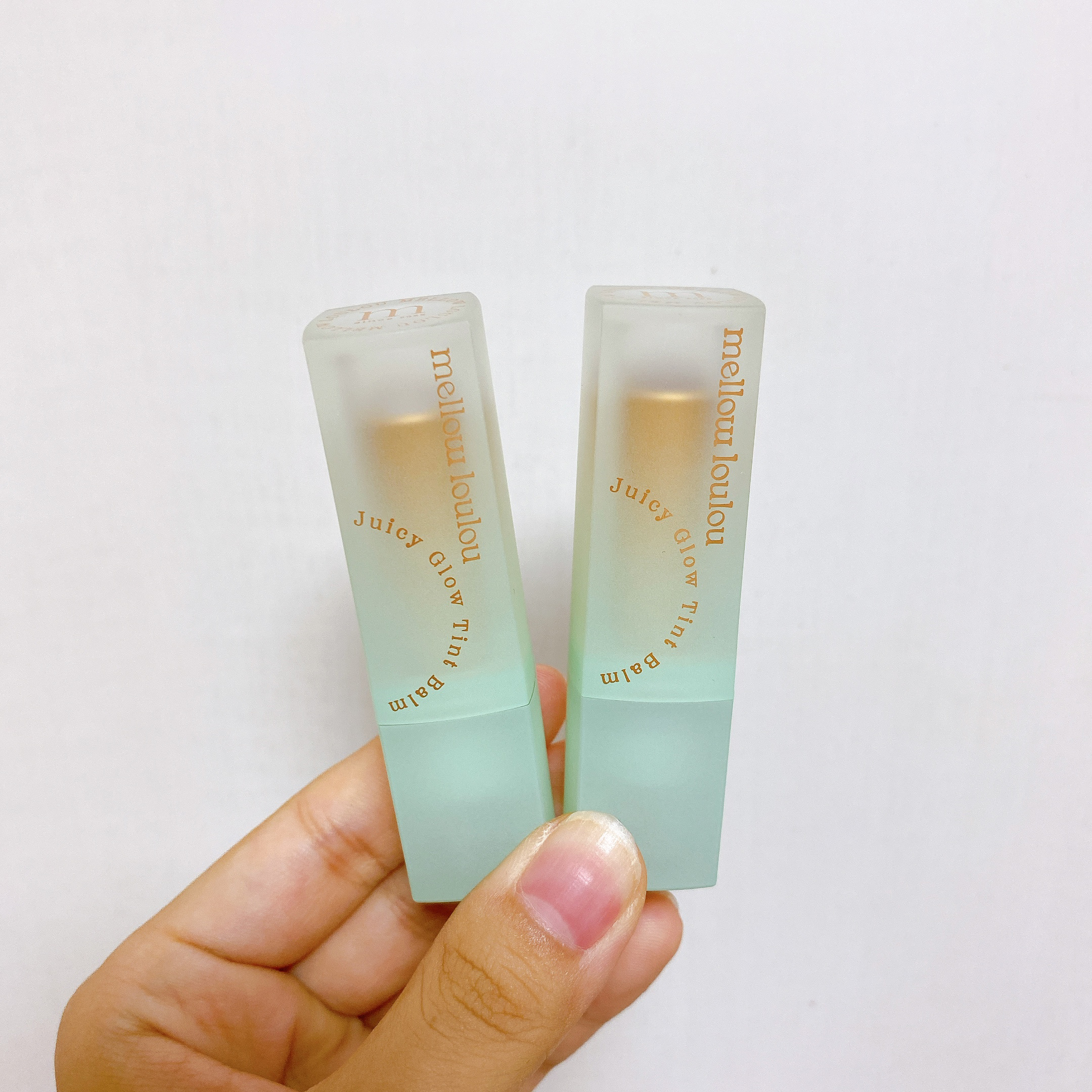 ジューシーグロウティントバーム/mellow loulou/リップバームを使ったクチコミ（2枚目）