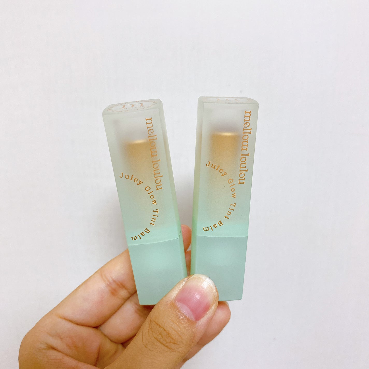 ジューシーグロウティントバーム/mellow loulou/リップバームを使ったクチコミ(2枚目)