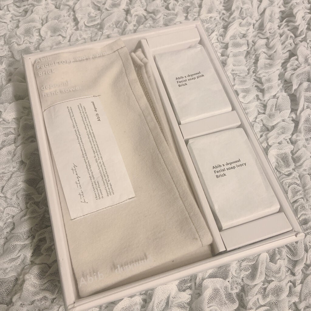 フェイシャルソープブリック アイボリー/Abib /洗顔石鹸を使ったクチコミ(3枚目)