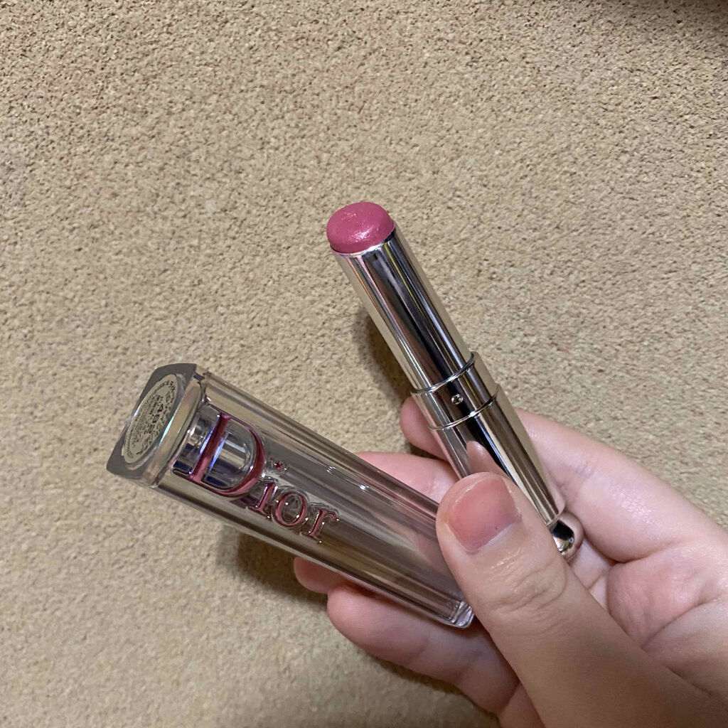 ディオール アディクト ステラー ハロ シャイン 482 ドリーム スター/Dior/口紅を使ったクチコミ（2枚目）