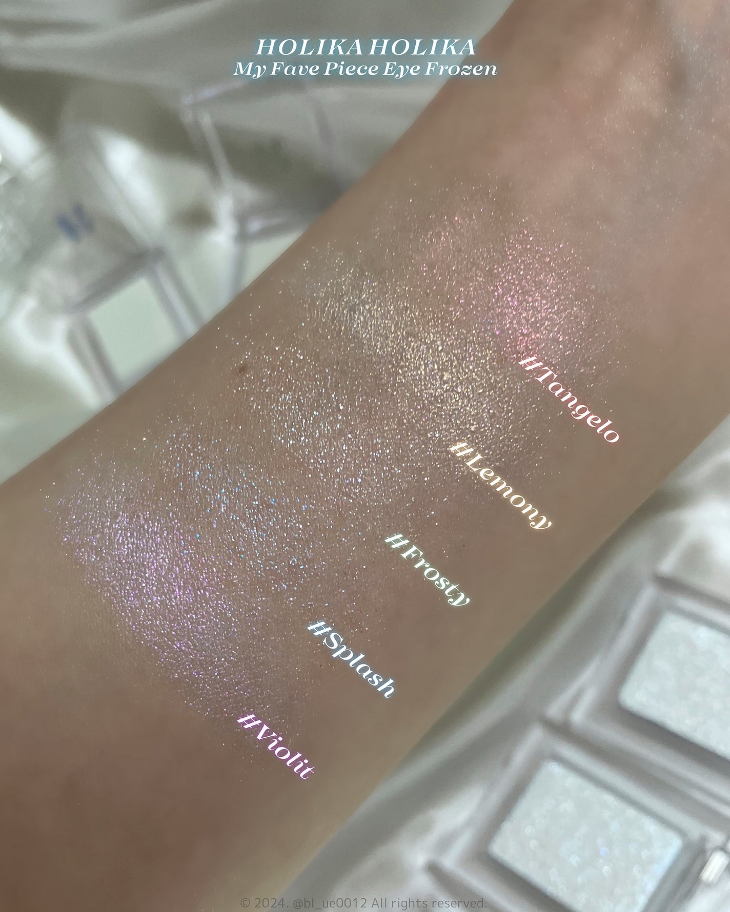マイフェイブピースアイシャドウ/HOLIKA HOLIKA/単色アイシャドウを使ったクチコミ(8枚目)