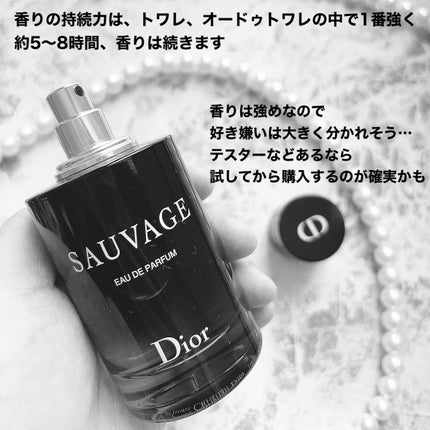 ソヴァージュ パルファン/Dior/香水(メンズ)を使ったクチコミ(3枚目)