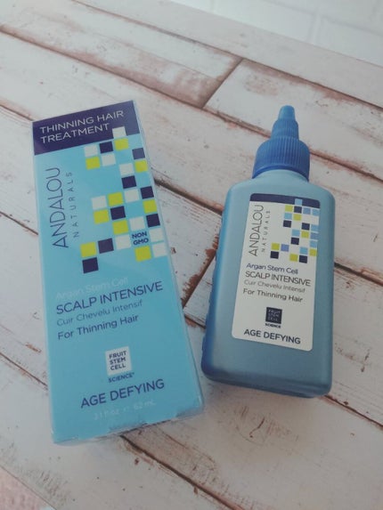 Argan Stem Cell シャンプー・コンディショナー/Andalou Naturals/シャンプー・コンディショナーを使ったクチコミ(1枚目)