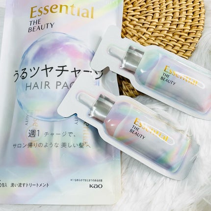 ザビューティ うるツヤチャージヘアパック/エッセンシャル/ヘアマスク・ヘアパックを使ったクチコミ(1枚目)
