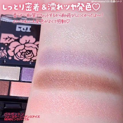 フォーカラーニュアンスアイズ/パルガントン/アイシャドウパレットを使ったクチコミ(4枚目)