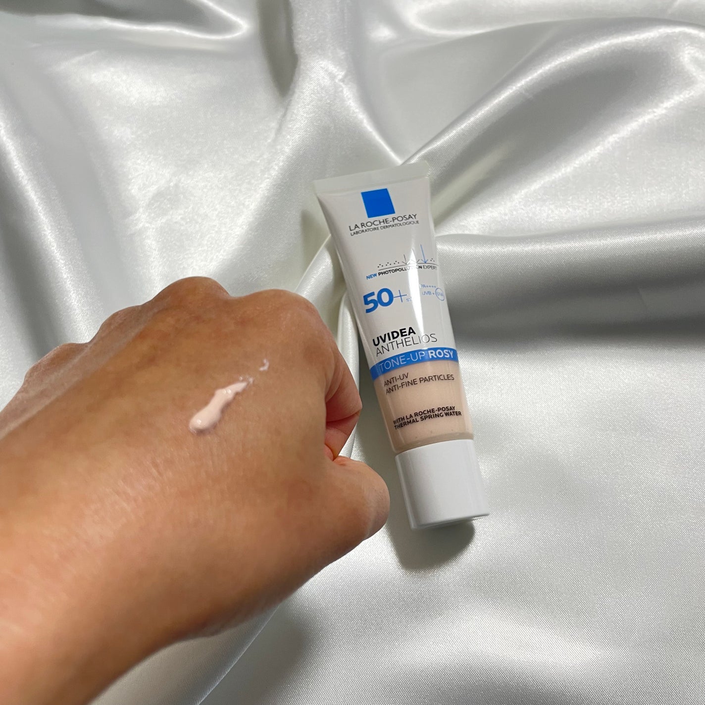 UVイデア XL プロテクショントーンアップ ローズ/ラ ロッシュ ポゼ/日焼け止めクリームを使ったクチコミ(2枚目)