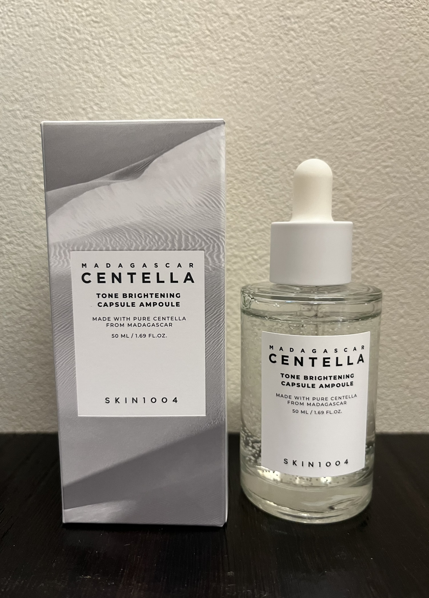 トーンブライトニング カプセルアンプル/SKIN1004/美容液を使ったクチコミ（1枚目）