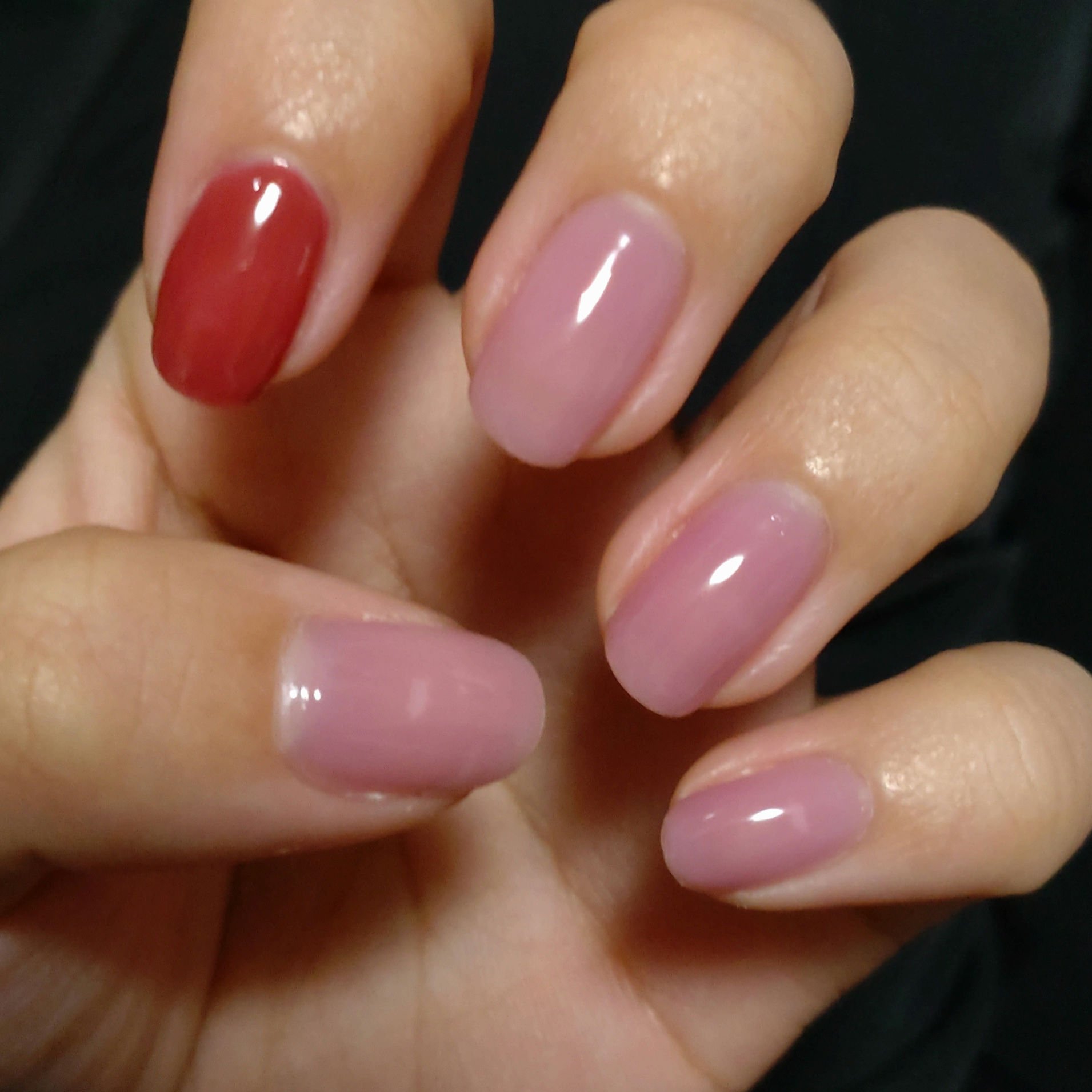 ファンデーションカラーズ/キャンメイク/マニキュアを使ったクチコミ（2枚目）