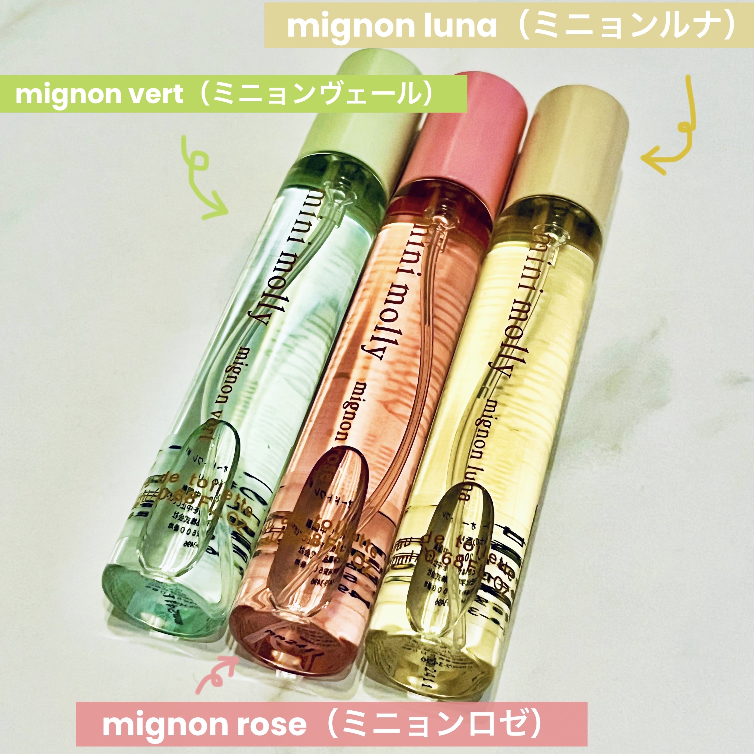 オードトワレ ミニョンルナ/mini_molly/香水(レディース)を使ったクチコミ（2枚目）