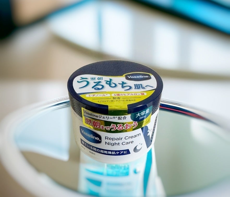 ヴァセリンリペアクリームナイトケア/ヴァセリン/ボディクリームを使ったクチコミ(1枚目)
