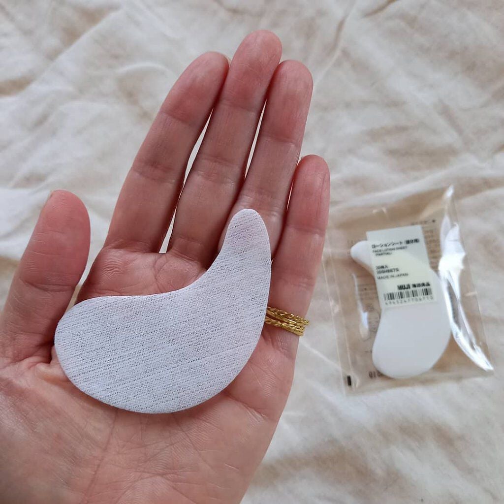 ローションシート(部分用)/無印良品/その他スキンケアグッズを使ったクチコミ(2枚目)