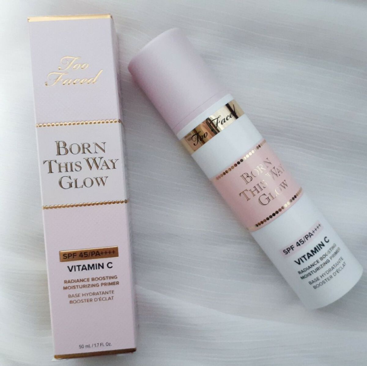 ボーン ディス ウェイ グロウ モイスチュアライジング メイクアップ プライマー/Too Faced/化粧下地を使ったクチコミ(1枚目)