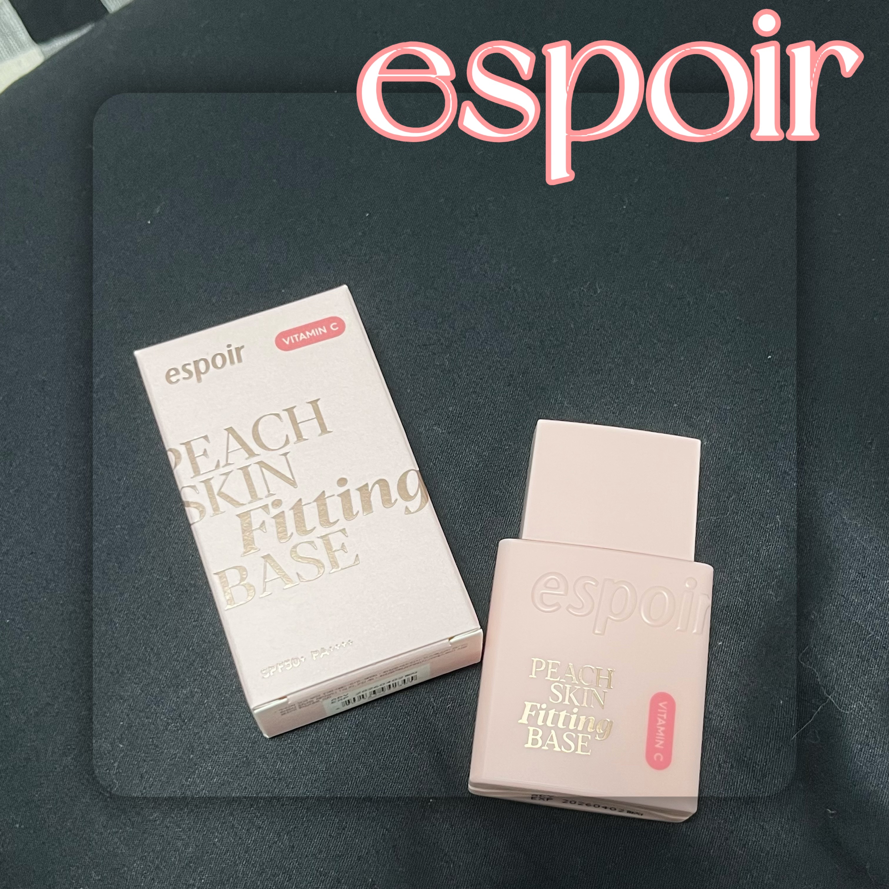ピーチスキンフィッティングベース オールニュー SPF50 PA++++/espoir/化粧下地を使ったクチコミ（1枚目）
