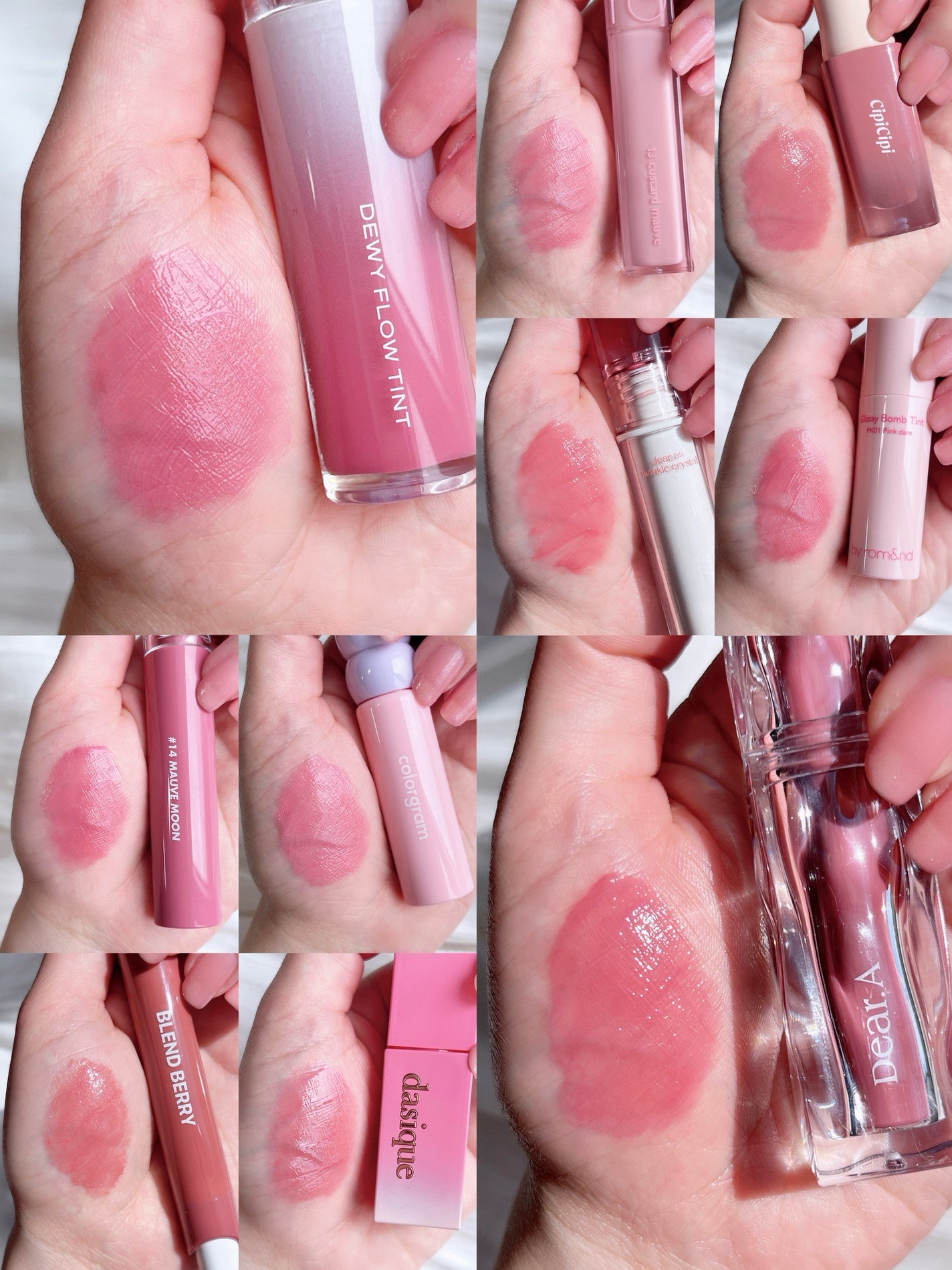 グラスティングウォーターティント/rom&nd/リップティントを使ったクチコミ(9枚目)