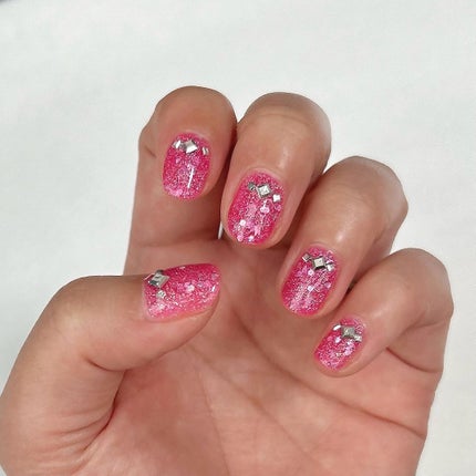 ジェルネイル(ライト対応)/セリア/ジェルネイルを使ったクチコミ(4枚目)